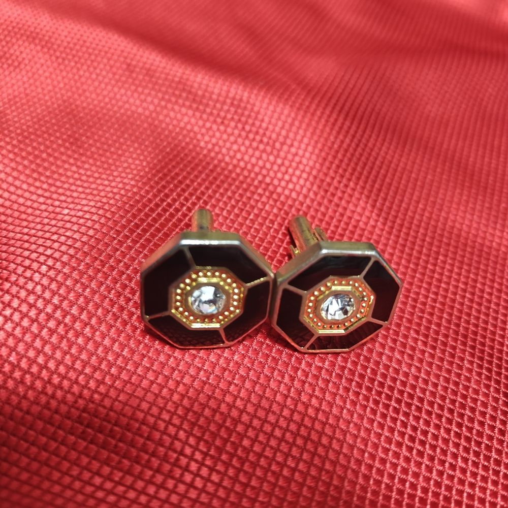 Variety Of Cufflinks with Crystal Accent